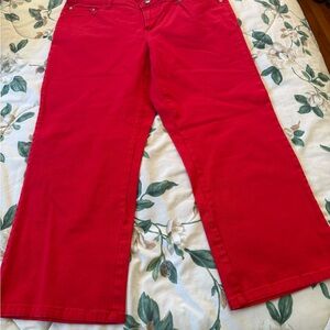 ASOS Vivid Red Capris